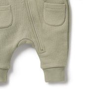 Organic Quilted Growsuit - Oak Was $85 Now