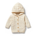 Cable Knitted Jacket - Ecru Was $85 Now