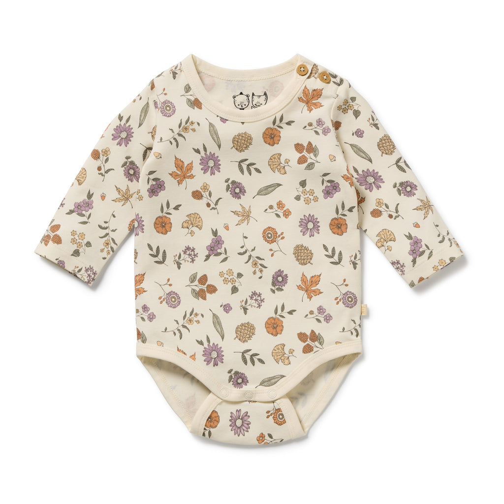 Maple Glow Organic Bodysuit