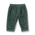 Moss Green Organic Cord Pants