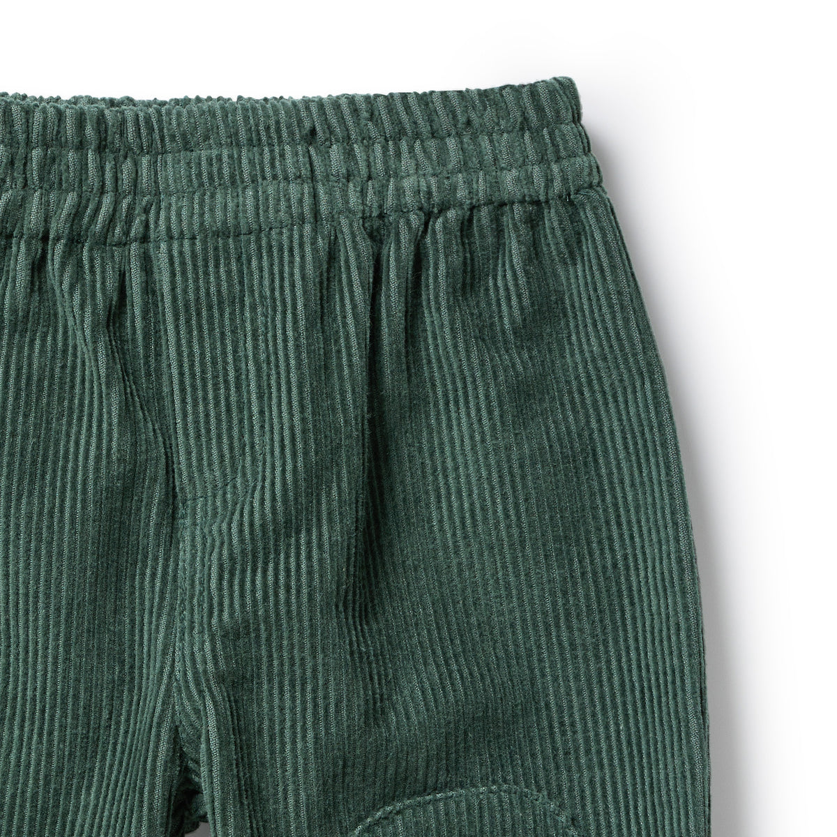 Moss Green Organic Cord Pants