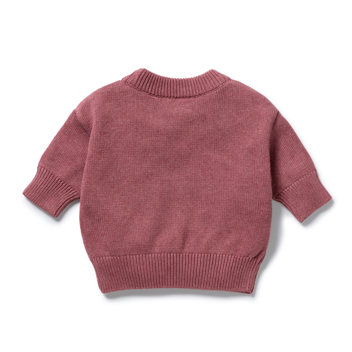 Rhubarb Organic Knitted Bauble Jumper