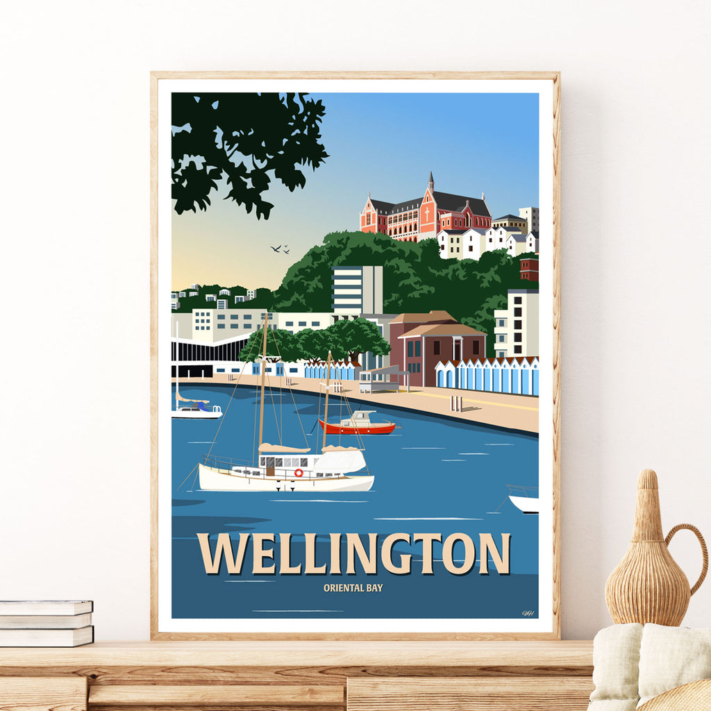 Wellington Oriental Bay Print