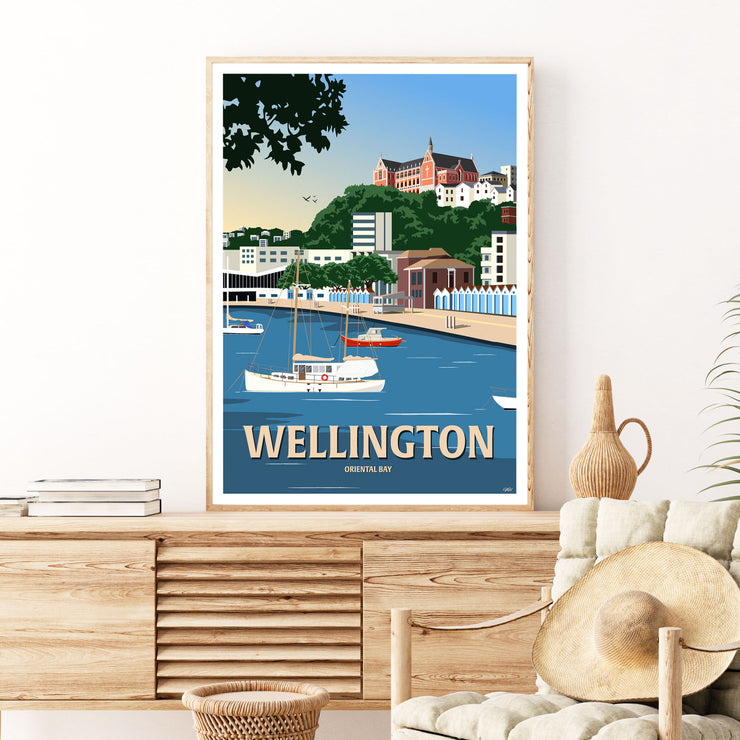 Wellington Oriental Bay Print