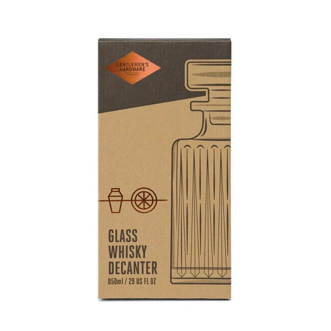 Glass Whisky Decanter 850ml