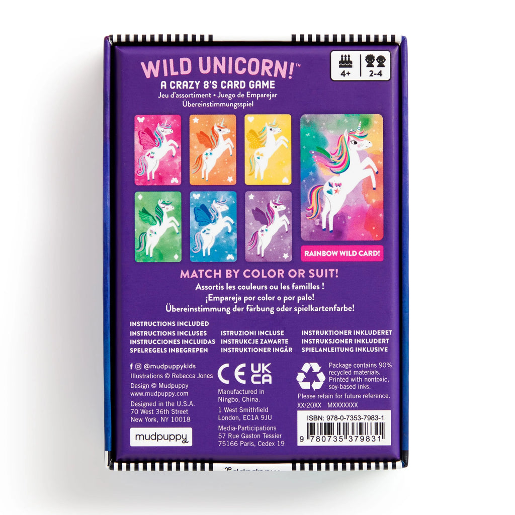 Wild Unicorn Card Garme