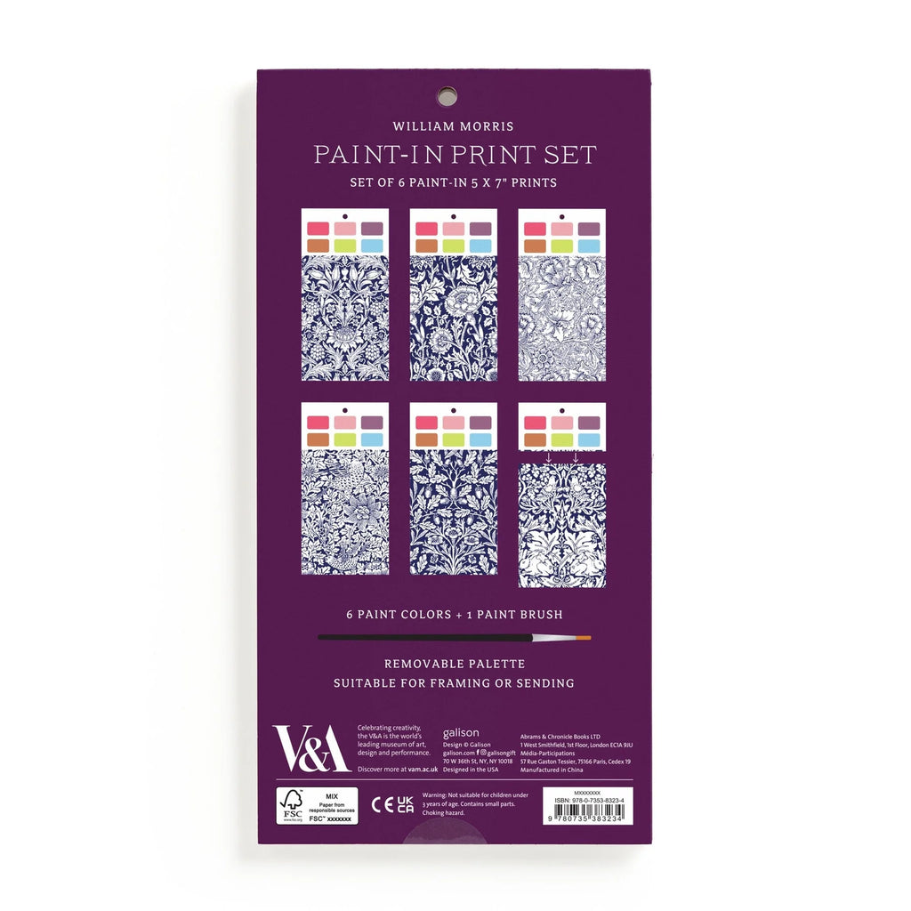 Liberty Paint-In Print Set