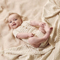 Milk Cloud Knitted Chevron Bodysuit