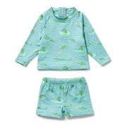 Sunny Scales Rashie Swimset