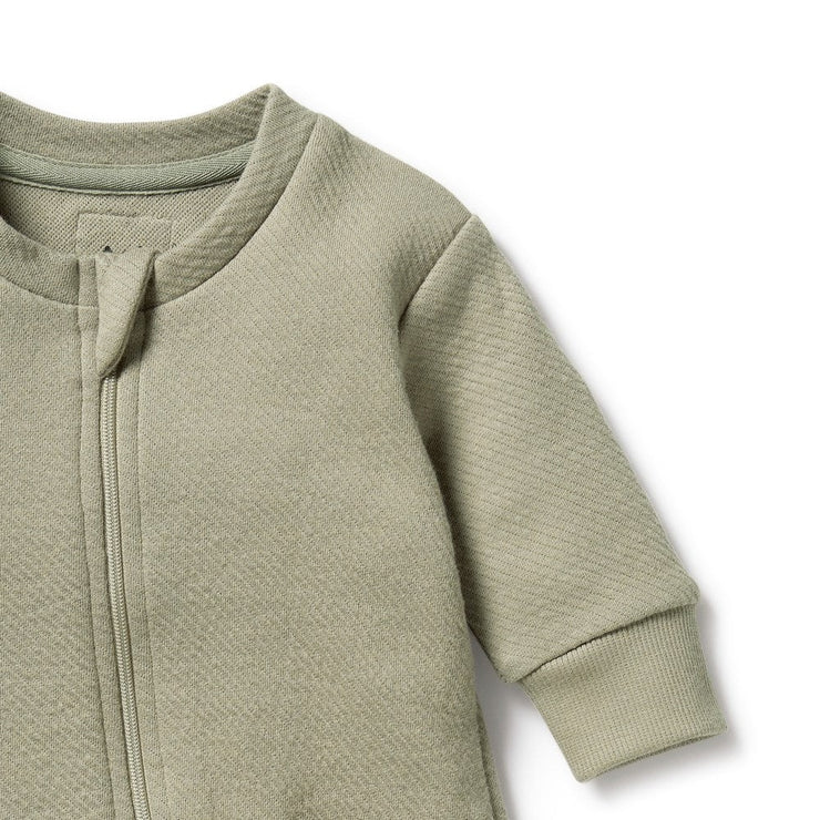 Organic Quilted Growsuit - Oak Was $85 Now