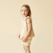 Organic Terry Tie Singlet - Sunshine Was $39.90 NOW