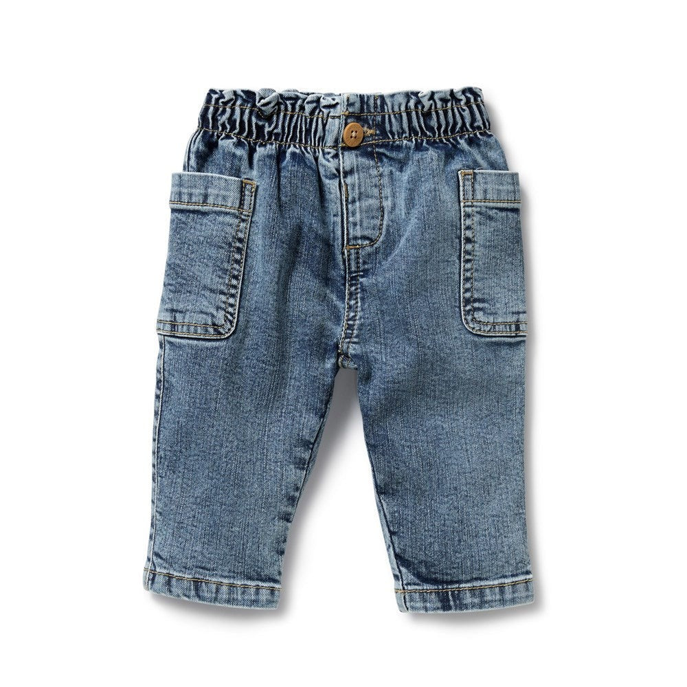 Organic Denim Pants 2025 Was $60 Now