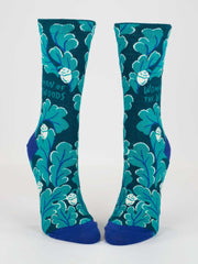 Womens Crew Socks - Woman Of The Woods