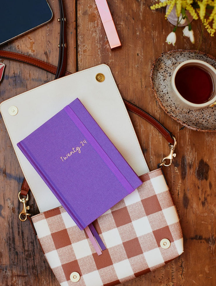 Luxury Pocket Planner - Lavender