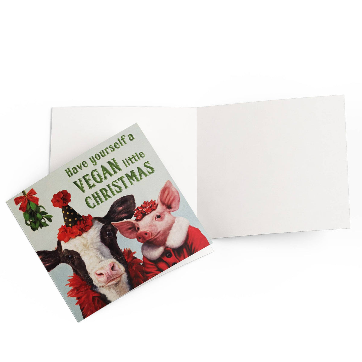 Vegan  Christmas Card