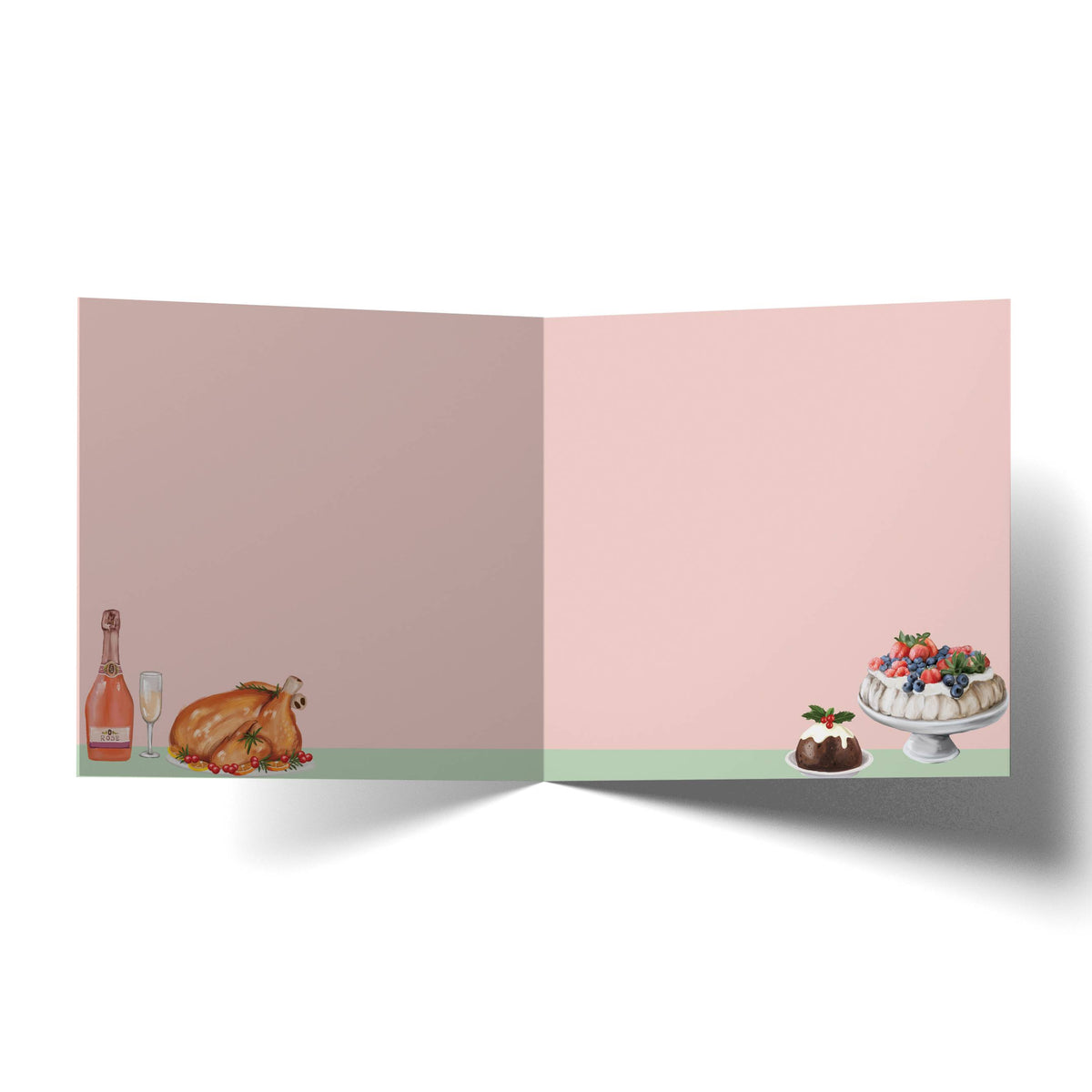 Food For Christmas Card