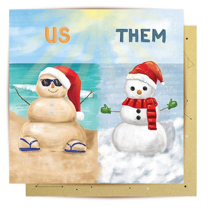 Us Them Christmas Card - Coming Soon