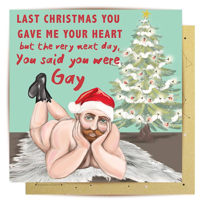 Gay  Christmas Card