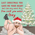 Gay  Christmas Card