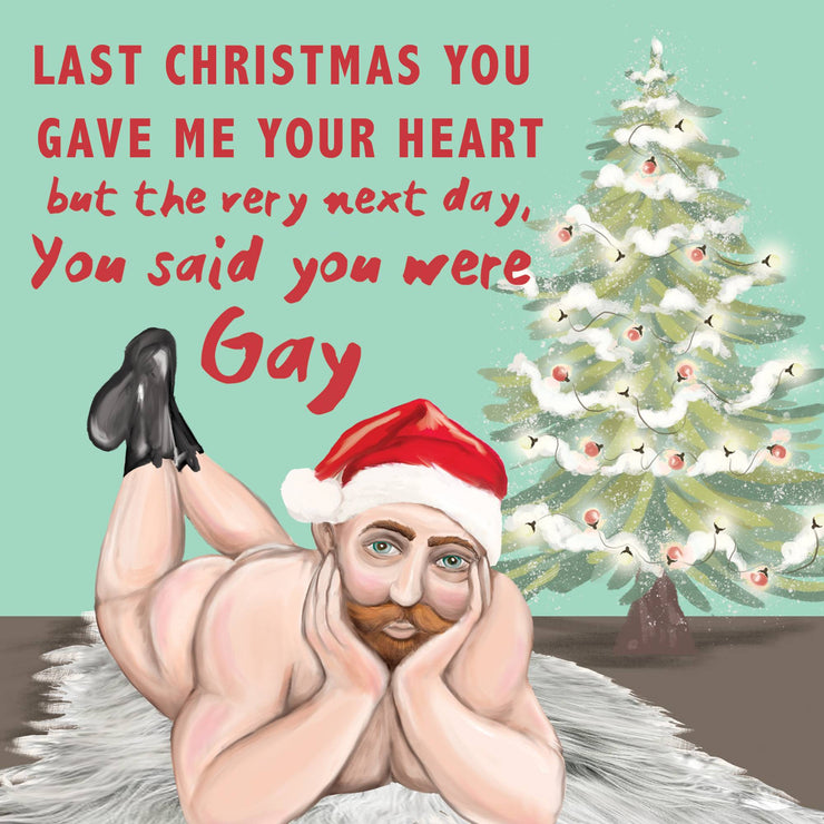 Gay  Christmas Card - Coming Soon
