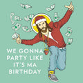 Gangster Jesus Christmas Card