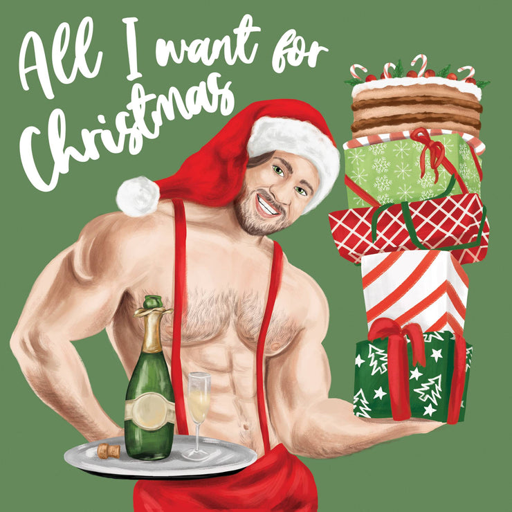 Ho Ho Hot Christmas Card
