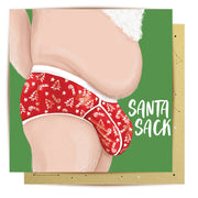 Santas Sack Christmas Card