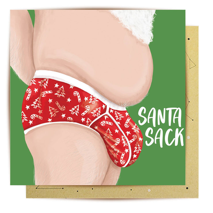 Santas Sack Christmas Card