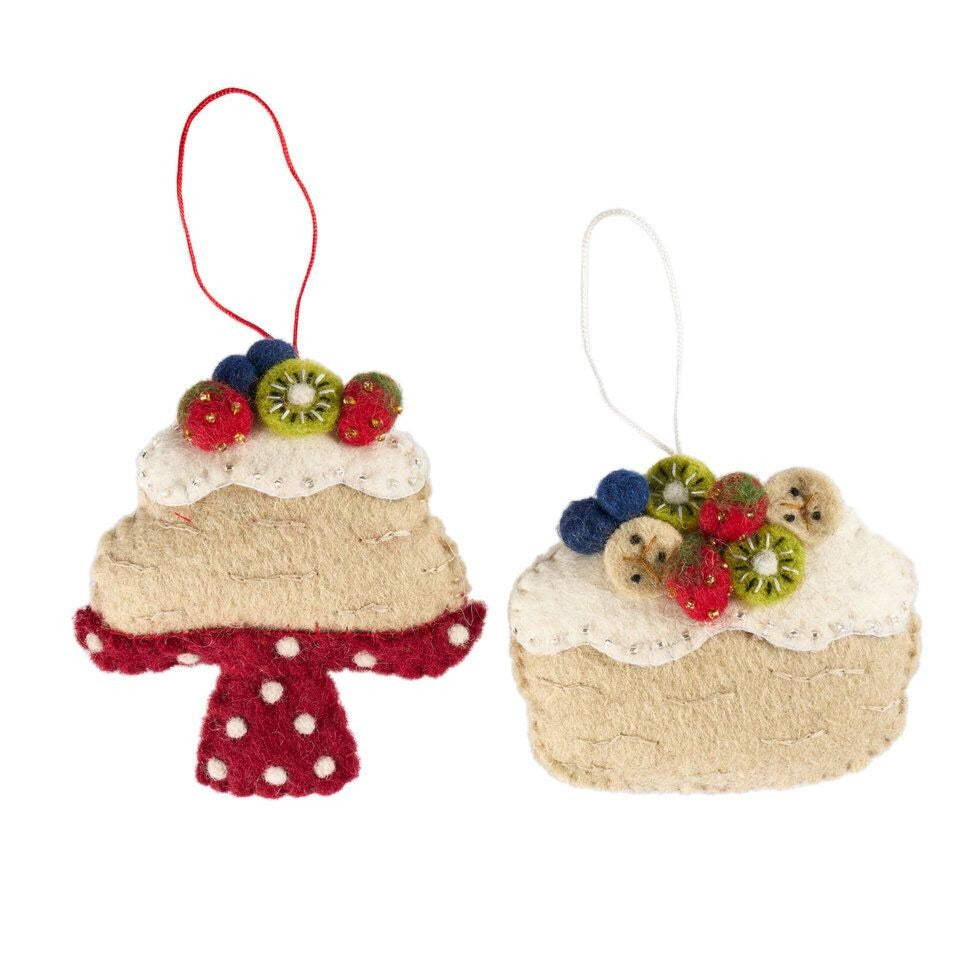 Xmas 25 Decoration: Pavlova on Stand