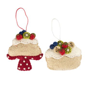 Xmas 25 Decoration: Pavlova on Stand