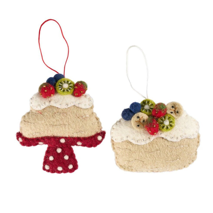 Xmas 25 Decoration: Pavlova on Stand