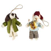 Xmas 25 Decoration: Dog in Coat