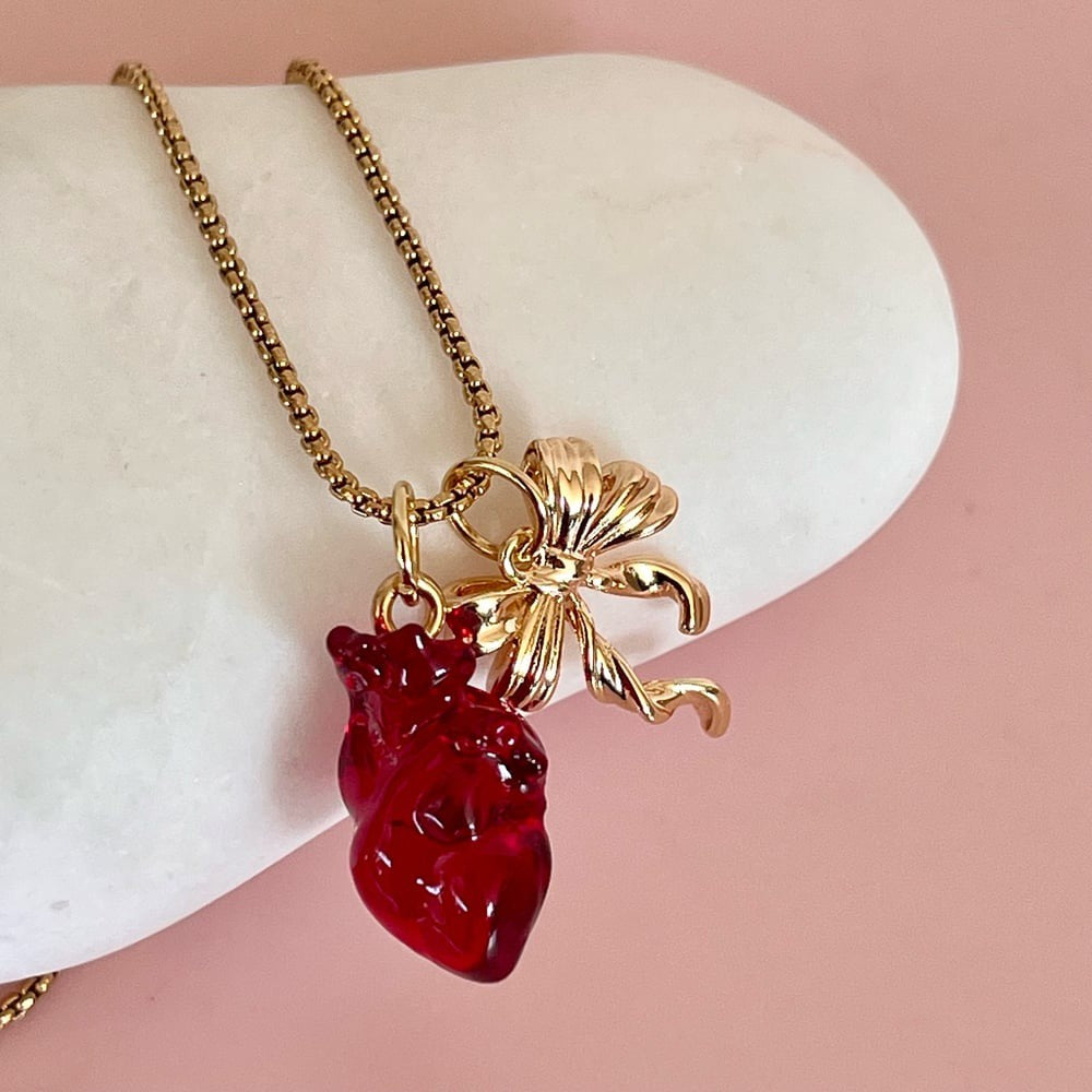 Anatomical Heart Necklace