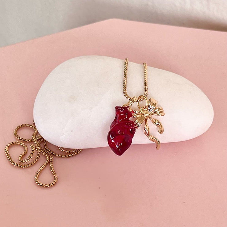Anatomical Heart Necklace