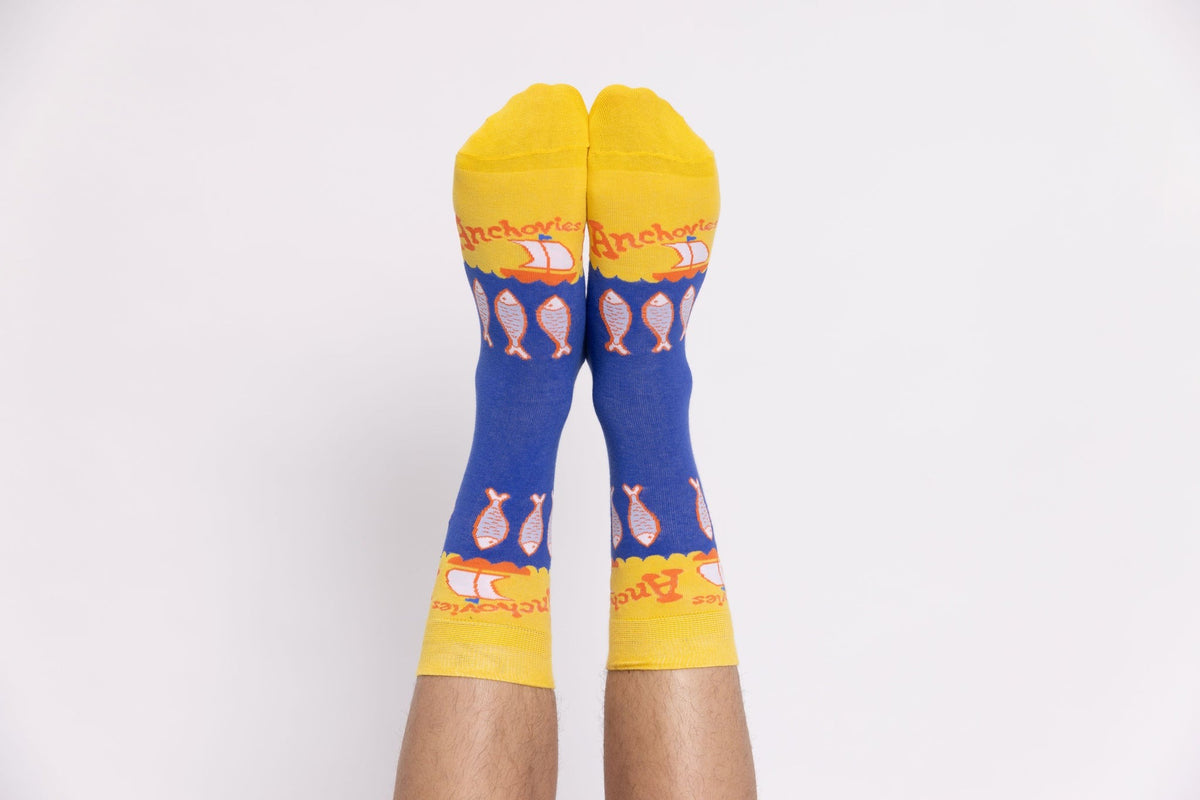 Mens Socks - Anchovies