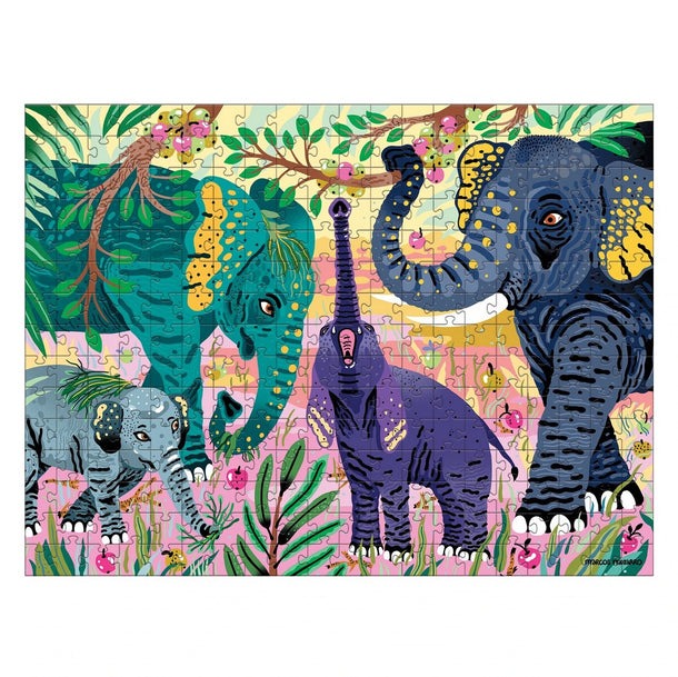 Asian Elephants 300pc Puzzle