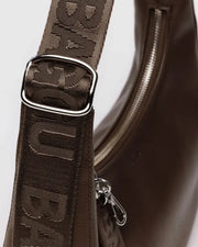 Baggu Recycled Leather Crescent Bag - Small