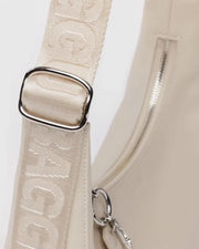Baggu Recycled Leather Crescent Bag - Small