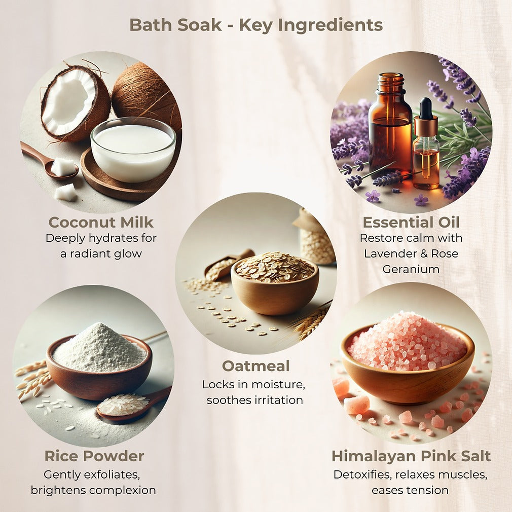 Bath Soak - Coconut Milk, Rice & Oat