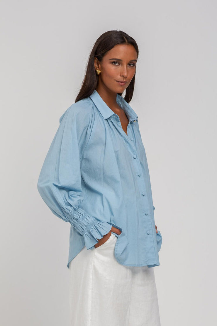 Edith Shirt - Dreamy Blue