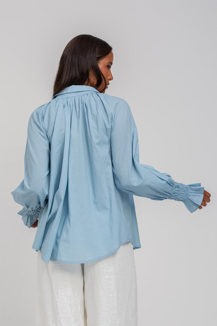Edith Shirt - Dreamy Blue