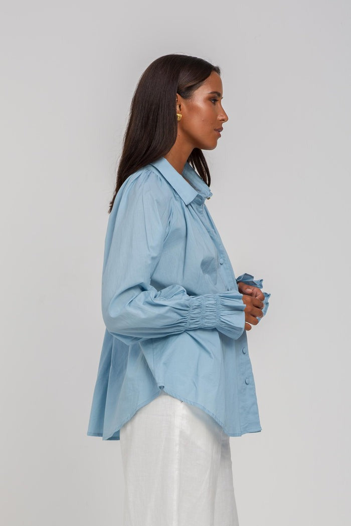 Edith Shirt - Dreamy Blue