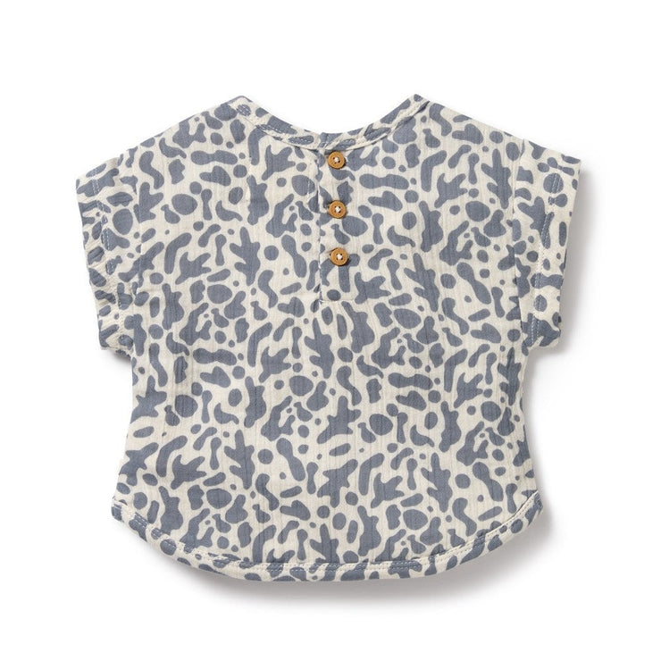 Blue Coral Organic Crinkle Tee Was $39.90 Now