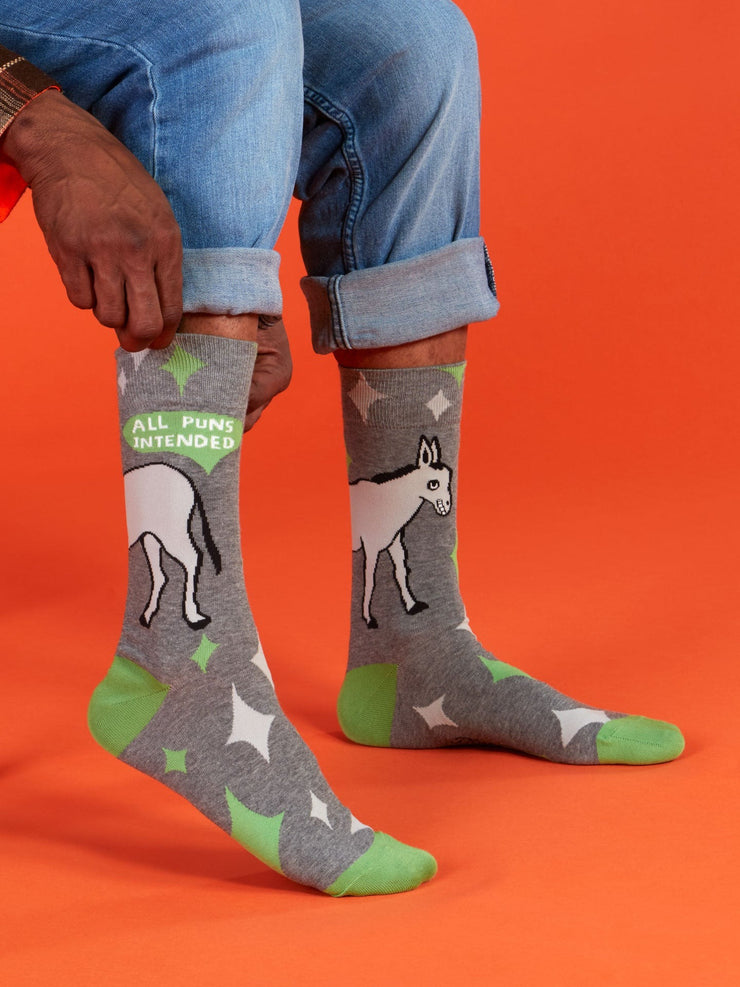 Mens Socks - All Puns Intended