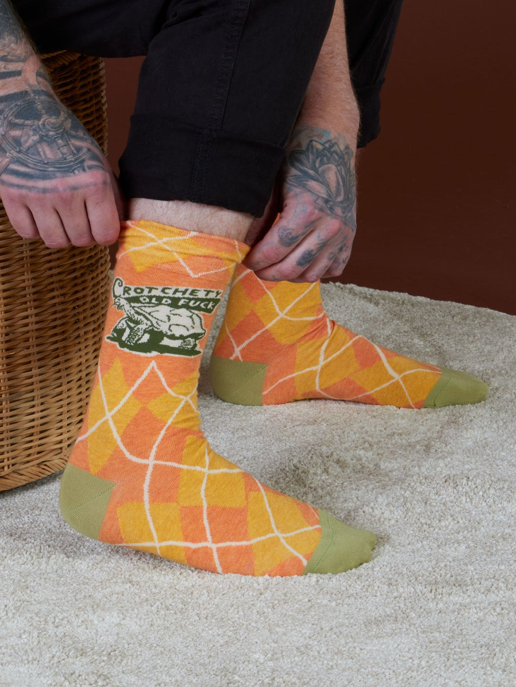 Men's Socks - Crotchety Old F@#k