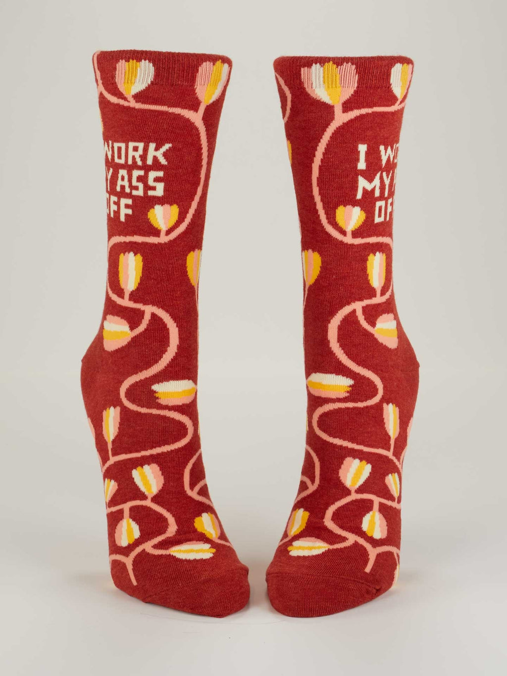 Womens Crew Socks -Work My Ass Off