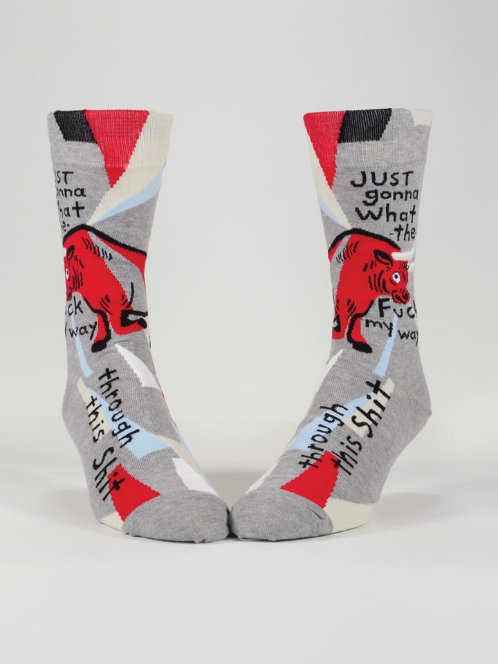 Mens Socks - WTF My Way Through