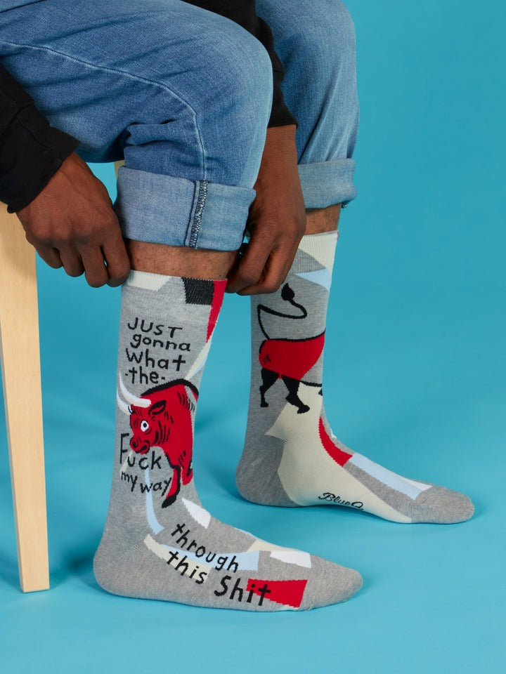 Mens Socks - WTF My Way Through
