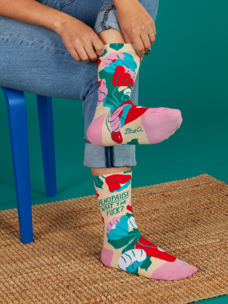 Womens Crew Socks - Menopause