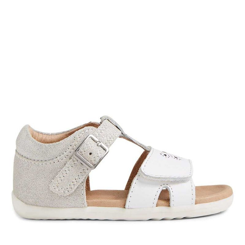 Bobux Haven Shoes - Silver Was $110 Now